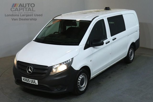 2015 65 MERCEDES-BENZ VITO 1.6 111 CDI 6d 114 BHP LWB COMBI CREW 6 SEATER AIR CON