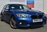 USED 2015 65 BMW 1 SERIES 1.5 116D M SPORT 5d Hatchback with DAB Digital Radio Rear Parking Sensors Bluetooth Mobile Connectivity and Low Road Tax and High 70mpg STUNNING IN BLUE WITH M SPORT SILVER ALLOYS