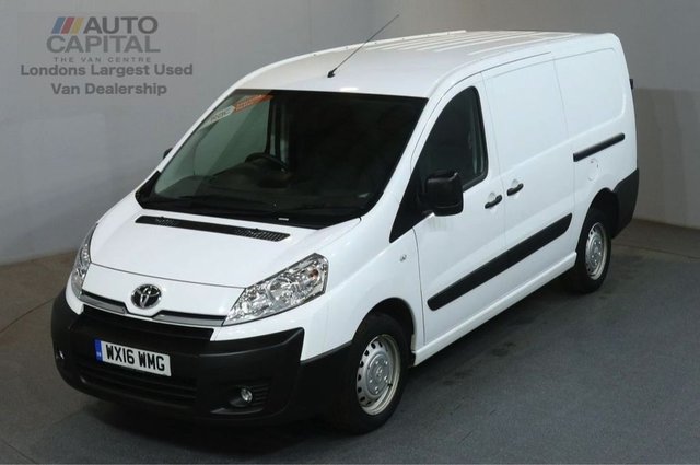 2016 16 TOYOTA PROACE 2.0 L2H1 HDI 1200 6d 127 BHP LWB AIR CON VAN
