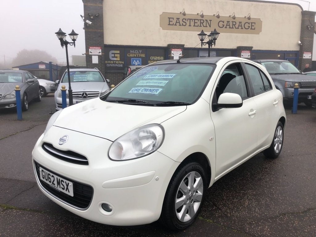 USED 2012 62 NISSAN MICRA 1.2 TEKNA DIG-S 5d 97 BHP ...