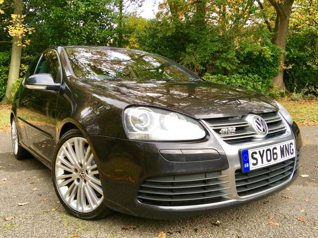 2006 06 Volkswagen Golf 3.2 R32 DSG 3d AUTO 250 BHP''ONLY 2 OWNERS/FULL LEATHER/FACTORY FITTED SATNAV