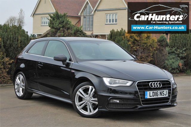 2016 16 AUDI A3 2.0 TDI S LINE NAV 3d AUTO 148 BHP