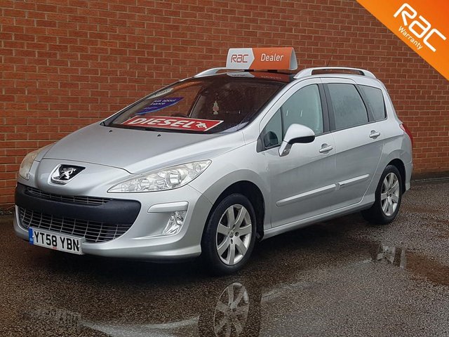 2008 58 Peugeot 308 1.6 SW SE HDI 5d 110 BHP  HIGH SPEC -- 7 SEATS --