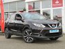 USED 2015 65 NISSAN QASHQAI 1.5 DCI TEKNA 5d 108 BHP STUNNING, 1 OWNER, &pound;20 Road Tax, NISSAN QASHQAI 1.5 dci TEKNA. Finished in NIGHTSHADE BLACK PEARL with contrasting BLACK HEATED LEATHER trim. The Qashqai is one of the best selling SUV's around at the moment. This facelifted edition is comfy, easy to drive and has enough space for 5 adults. Features include, Sat Nav, Pan Roof, 360 Reverse Cameras, Heated Leather, DAB, B/Tooth and much more.