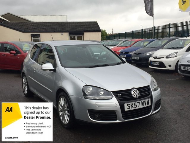 2007 57 Volkswagen Golf 1.4 GT SPORT TSI 3d 140 BHP