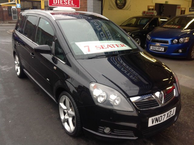 2007 07 Vauxhall Zafira 1.9 SRI PLUS NAV