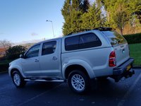 USED 2012 12 TOYOTA HI-LUX 3.0 INVINCIBLE 4X4 D-4D DCB 1d AUTO 169 BHP LEATHER+ SATNAV** NO VAT