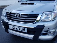 USED 2012 12 TOYOTA HI-LUX 3.0 INVINCIBLE 4X4 D-4D DCB 1d AUTO 169 BHP LEATHER+ SATNAV** NO VAT