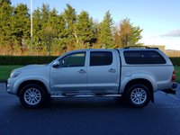 USED 2012 12 TOYOTA HI-LUX 3.0 INVINCIBLE 4X4 D-4D DCB 1d AUTO 169 BHP LEATHER+ SATNAV** NO VAT