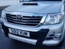 USED 2012 12 TOYOTA HI-LUX 3.0 INVINCIBLE 4X4 D-4D DCB 1d AUTO 169 BHP LEATHER+ SATNAV** NO VAT