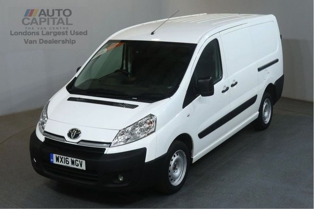 2016 16 TOYOTA PROACE 2.0 L2H1 HDI 1200 6d 127 BHP LWB AIR CON VAN