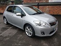 USED 2011 61 TOYOTA AURIS 1.8 T4 5d AUTO 99 BHP Hybrid 