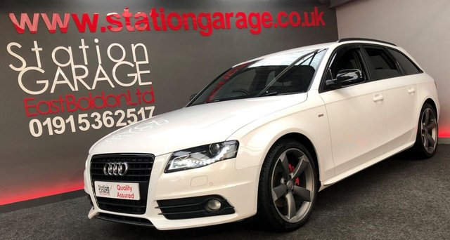 2012 61 Audi A4 2.0 AVANT TDI S LINE BLACK EDITION 5d 134 BHP