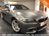 USED 2011 11 BMW 530d (3.0) TOURING M SPORT DIESEL ESTATE 8 SPEED AUTO GREY UK DELIVERY* RAC APPROVED* FINANCE ARRANGED* PART EX