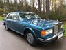 USED 1988 ROLLS-ROYCE SILVER SPIRIT 6.8 V8 4d AUTO LAGOON BLUE WITH CREAM HIDE AND BLUE CARPETS - FULL SERVICE HISTORY - THREE KEYS - LOW OWNERS - RARE CLASSIC