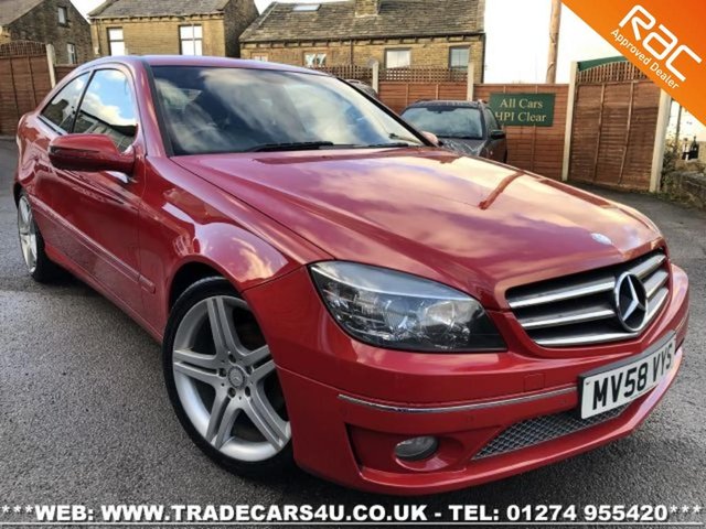 2008 58 Mercedes-Benz Clc Class  CLC 220 CDI AUTO SPORT IN RED