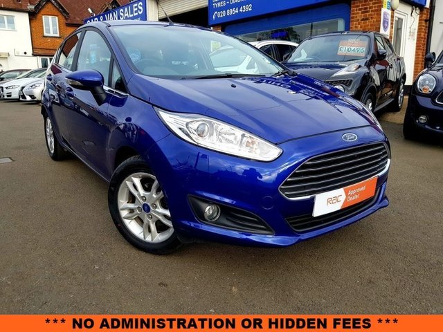 2015 65 Ford Fiesta 1.6 ZETEC 5d AUTO 104 BHP