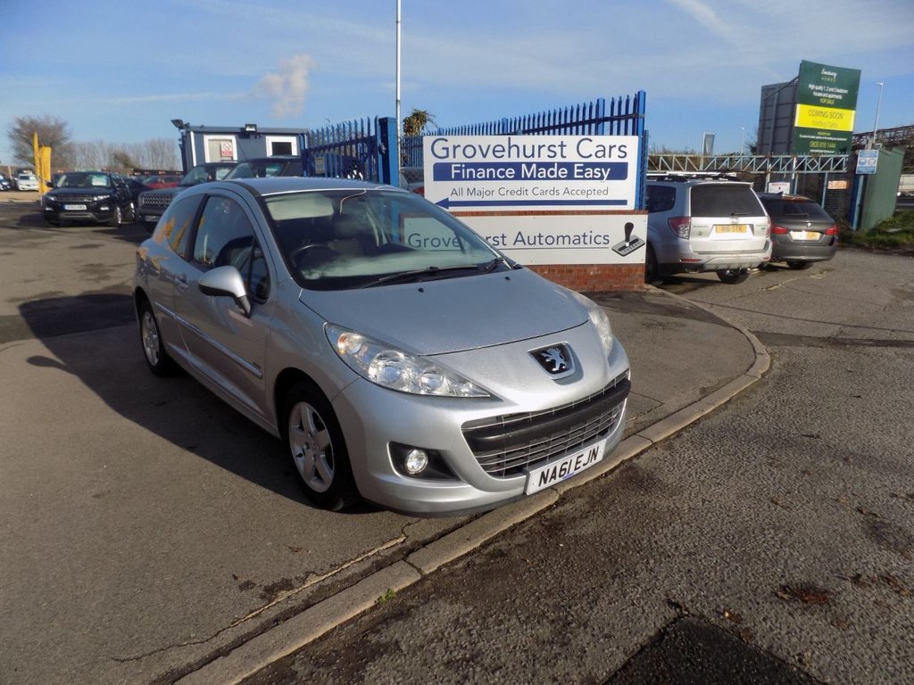 2011 Peugeot 207 1.4 Sportium 75 3d 1360cc (61 reg)