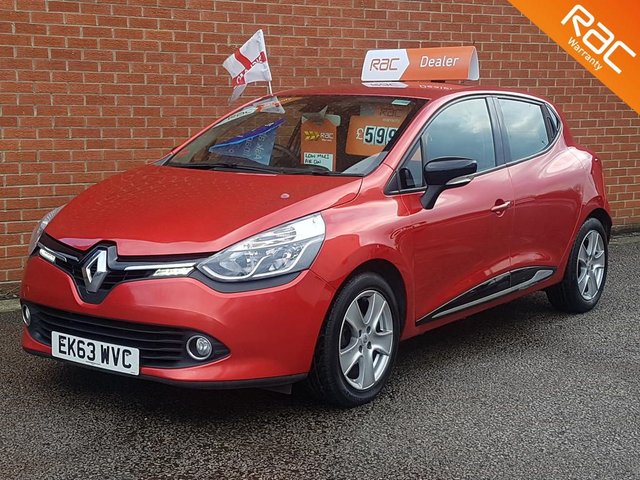 2013 63 Renault Clio 1.1 DYNAMIQUE MEDIANAV 5d 75 BHP SAT NAV