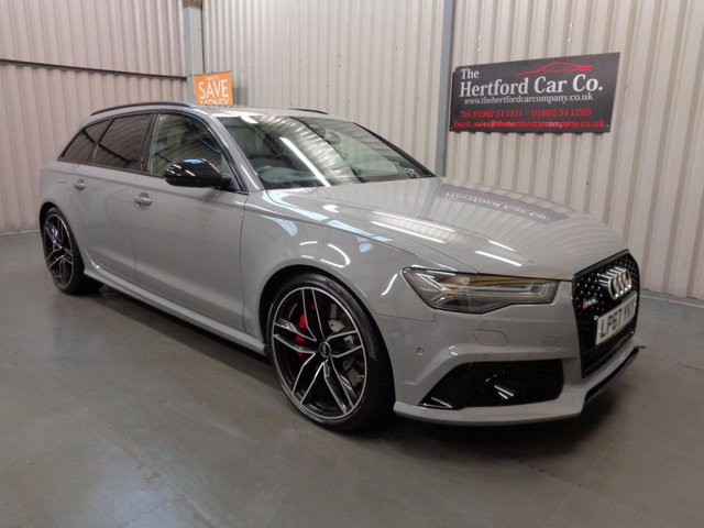 2018 67 Audi A6 4.0 RS6 AVANT TFSI V8 QUATTRO 5d AUTO 553 BHP
