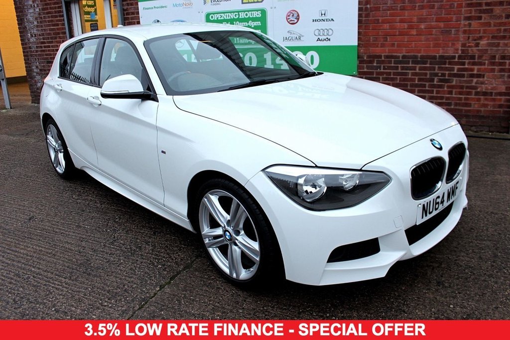 2014 64 BMW 1 SERIES 1.6 116I M SPORT 5d 135 BHP