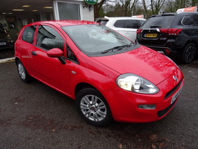 2016 65 Fiat Punto 1.2 POP+ PLUS 3d 69 BHP