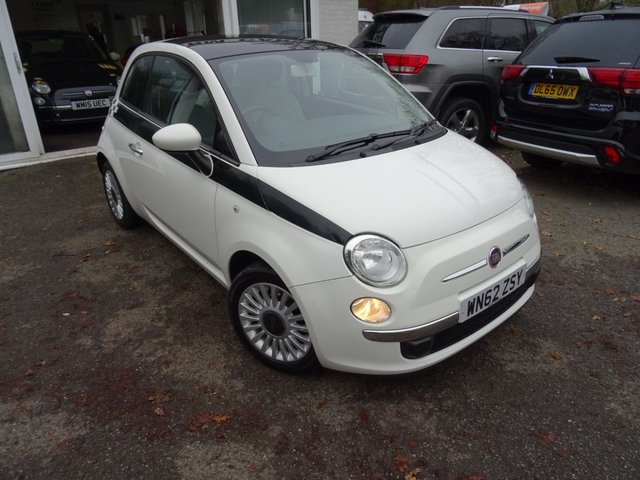 2012 62 Fiat 500 1.2 LOUNGE 3d 69 BHP