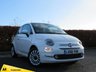 USED 2016 66 FIAT 500 1.2 LOUNGE 3d FULL FIAT SERVICE HISTORY * BLUETOOTH * REAR PARKING SENSORS * HALF LEATHER INTERIOR
