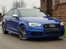 USED 2015 15 AUDI A3 2.0 S3 SPORTBACK QUATTRO 5d AUTO 296 BHP 