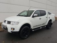 USED 2011 11 MITSUBISHI L200 2.5 DI-D 4X4 BARBARIAN LB DCB 1d AUTO 175 BHP PRICE IS 9500 +VAT  TOTAL =11400