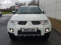 USED 2011 11 MITSUBISHI L200 2.5 DI-D 4X4 BARBARIAN LB DCB 1d AUTO 175 BHP PRICE IS 9500 +VAT  TOTAL =11400