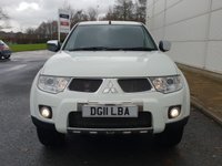 USED 2011 11 MITSUBISHI L200 2.5 DI-D 4X4 BARBARIAN LB DCB 1d AUTO 175 BHP PRICE IS 9500 +VAT  TOTAL =11400