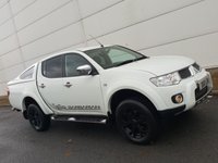 USED 2011 11 MITSUBISHI L200 2.5 DI-D 4X4 BARBARIAN LB DCB 1d AUTO 175 BHP PRICE IS 9500 +VAT  TOTAL =11400