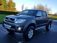 USED 2010 10 TOYOTA HI-LUX 3.0 INVINCIBLE 4X4 D-4D DCB 1d 169 BHP NO VAT ** GENUINE LOW MILES+3 KEYS