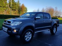 USED 2010 10 TOYOTA HI-LUX 3.0 INVINCIBLE 4X4 D-4D DCB 1d 169 BHP NO VAT ** GENUINE LOW MILES+3 KEYS
