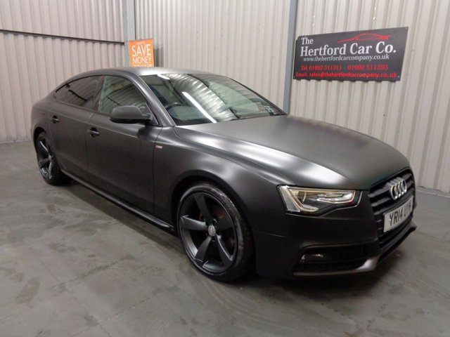 2014 14 Audi A5 2.0 SPORTBACK TDI S LINE BLACK EDITION S/S 5d AUTO 175 BHP