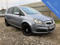 USED 2008 08 VAUXHALL ZAFIRA 1.8 BREEZE 5d 140 BHP Low Mileage - Long MOT Expires 12/12/2019