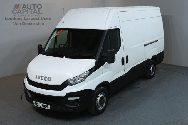 2015 15 IVECO DAILY 2.3 35S13V 126 BHP L2 MWB H/ROOF PANEL VAN