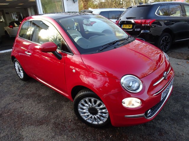 2015 65 Fiat 500 1.2 LOUNGE DUALOGIC 3d AUTOMATIC 69 BHP NEW SHAPE