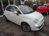USED 2015 15 FIAT 500 1.2 CONVERTIBLE LOUNGE 3d 69 BHP Comprehensive Service History, Serviced by ourselves, One Lady Owner from new, Minimum 8 months MOT, Convertible, Great fuel economy! ONLY &pound;30 Road Tax!