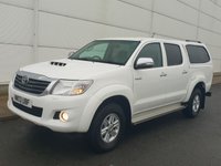 USED 2013 13 TOYOTA HI-LUX 2.5 HL3 4X4 D-4D DCB 1d 142 BHP SAT NAV+CAMERA+TOW BAR ** NO VAT **