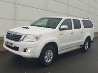 USED 2013 13 TOYOTA HI-LUX 2.5 HL3 4X4 D-4D DCB 1d 142 BHP SAT NAV+CAMERA+TOW BAR ** NO VAT **