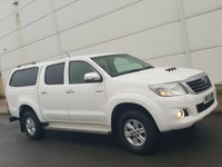 USED 2013 13 TOYOTA HI-LUX 2.5 HL3 4X4 D-4D DCB 1d 142 BHP SAT NAV+CAMERA+TOW BAR ** NO VAT **