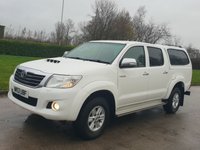 USED 2013 13 TOYOTA HI-LUX 2.5 HL3 4X4 D-4D DCB 1d 142 BHP SAT NAV+CAMERA+TOW BAR ** NO VAT **