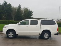 USED 2013 13 TOYOTA HI-LUX 2.5 HL3 4X4 D-4D DCB 1d 142 BHP SAT NAV+CAMERA+TOW BAR ** NO VAT **