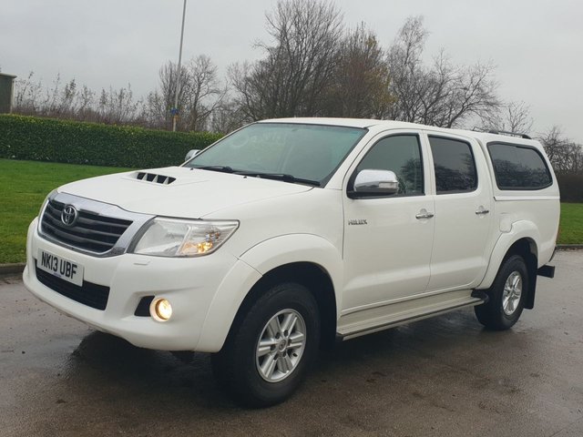 2013 13 Toyota HI-Lux 2.5 HL3 4X4 D-4D DCB 1d 142 BHP