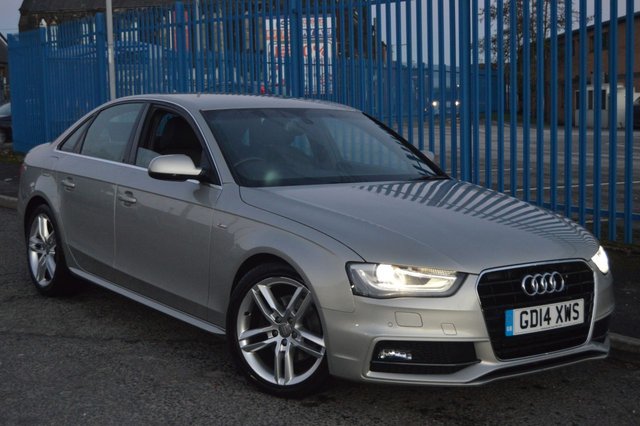2014 14 Audi A4 2.0 TDI S LINE START/STOP 4d AUTO 148 BHP