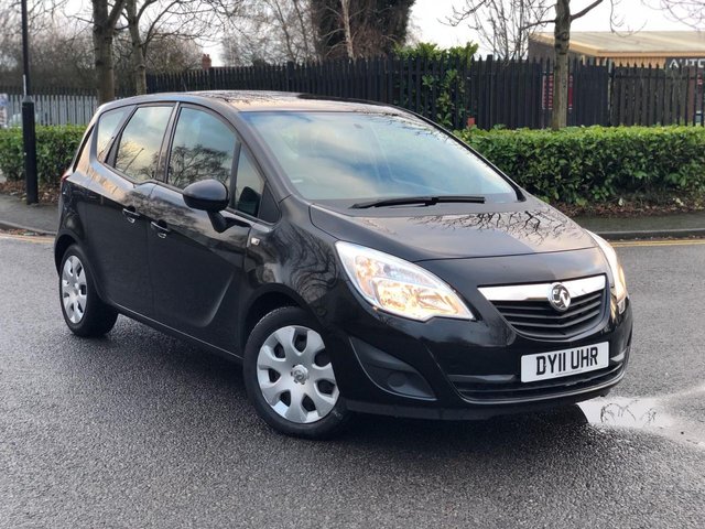 2011 11 Vauxhall Meriva 1.4 EXCLUSIV 5d 98 BHP