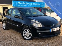 USED 2007 07 RENAULT CLIO 1.6 EXPRESSION 3d AUTOMATIC Low Mileage, FSH Petrol Automatic