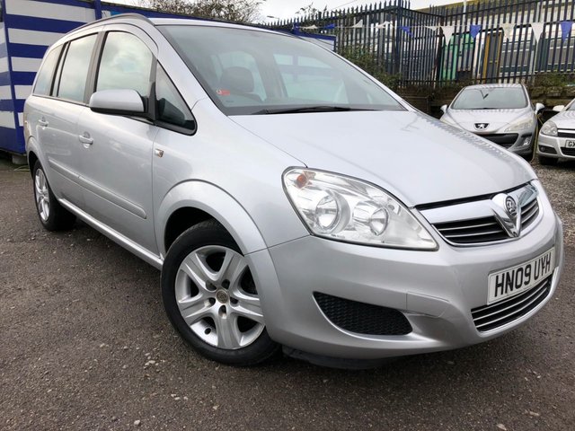 2009 09 Vauxhall Zafira 2.2 CLUB 5d AUTOMATIC 7 SEATS